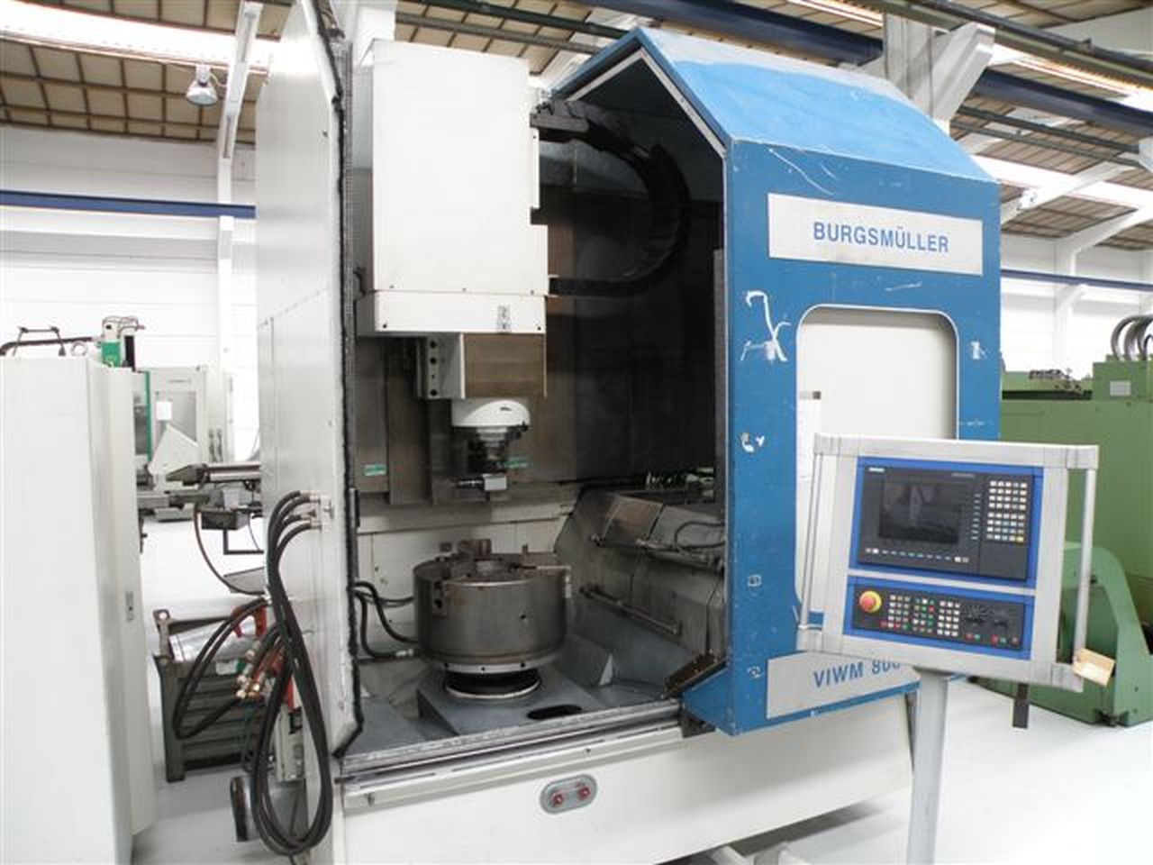 Vertical Machining Centres/BURGMÃœLLER VIWM 800-CNC (10.605MM)