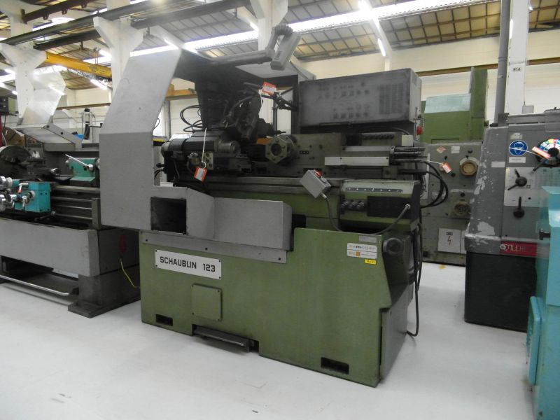 Conventional lathes/SCHAUBLIN 123 (12.219C1D)